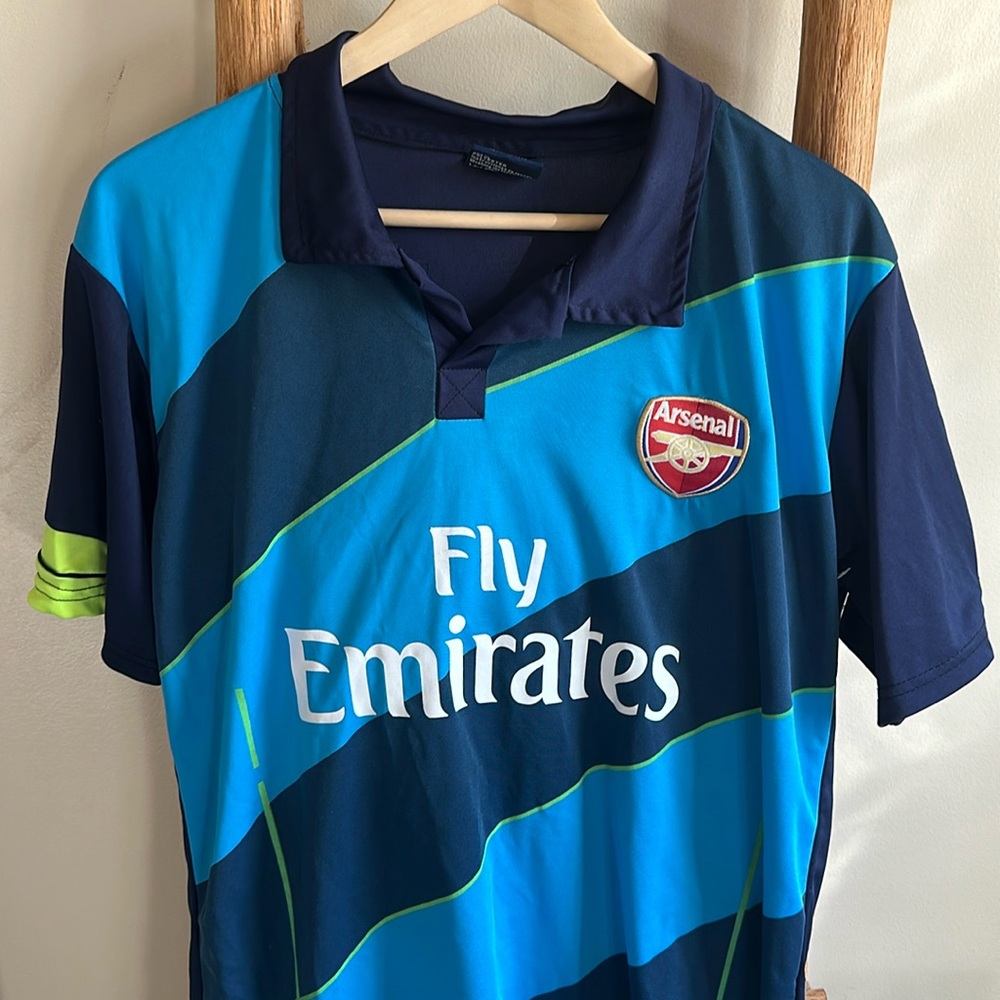 RARE Vintage Arsenal Soccer Jersey Polo